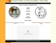 Tablet Screenshot of centrumkarate.com